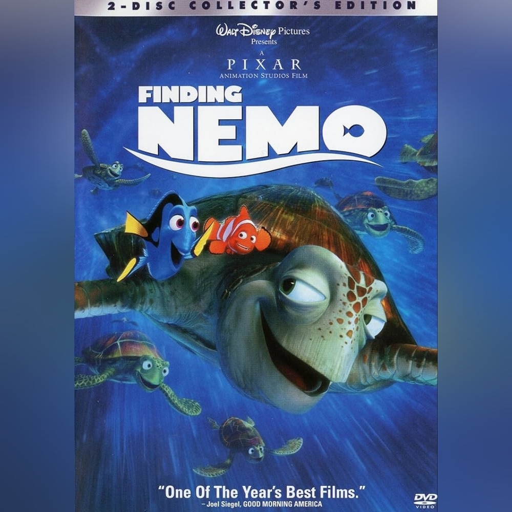 Finding Nemo DVD Disney 🍿 🎥 Family Movie Night 🔥 📀